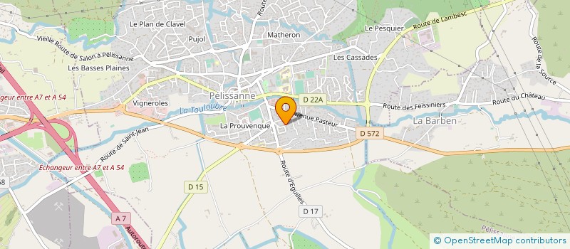 localisation de l'entreprise MADAME CAROLINE ROYANEZ à PELISSANNE
