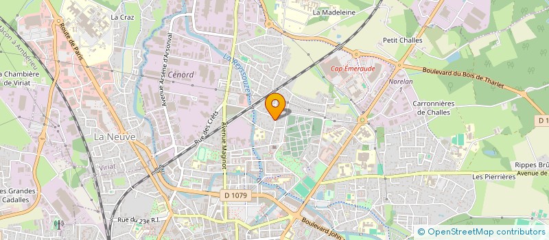 localisation de l'entreprise MADAME CAROLINE ROYE à BOURG-EN-BRESSE
