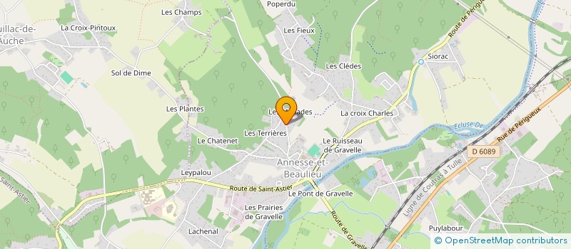 localisation de l'entreprise MADAME CAROLINE ROYER  ANNESSE-ET-BEAULIEU