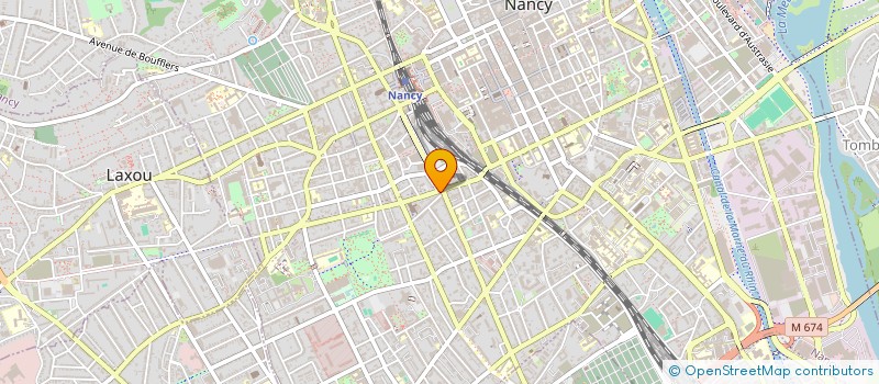 localisation de l'entreprise MADAME CAROLINE ROZENFARB  NANCY