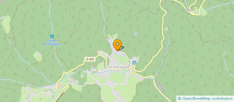 localisation de l'entreprise MADAME CAROLINE SAAS  LE HOHWALD