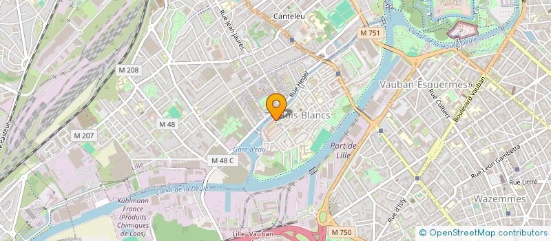 localisation de l'entreprise MADAME CAROLINE SACCO à LILLE