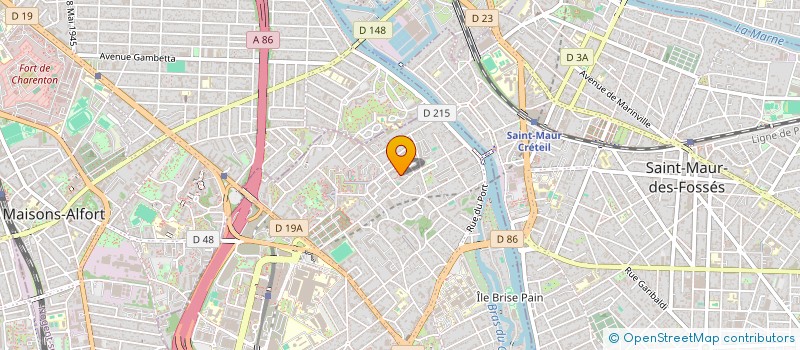 localisation de l'entreprise MADAME CAROLINE SAJAT à CRETEIL