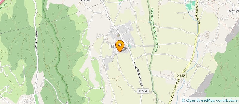 localisation de l'entreprise MADAME CAROLINE SALIQUES  JAILLANS