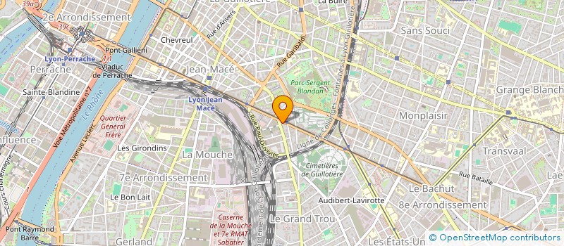 localisation de l'entreprise MADAME CAROLINE SALQUE à LYON