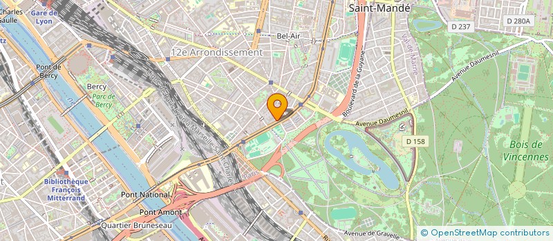 localisation de l'entreprise MADAME CAROLINE SANCHEZ  PARIS