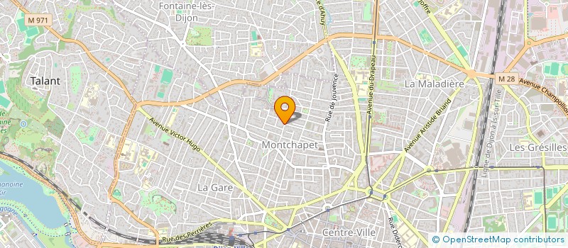 localisation de l'entreprise MADAME CAROLINE SANDRE  DIJON