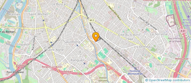 localisation de l'entreprise MADAME CAROLINE SARAVO à TOULOUSE