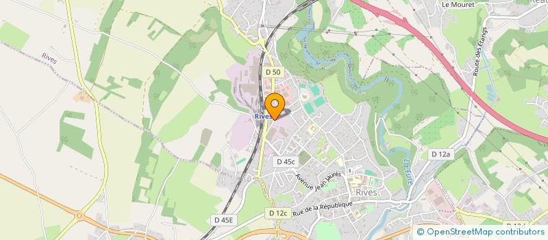 localisation de l'entreprise MADAME CAROLINE SARRIA  RENAGE