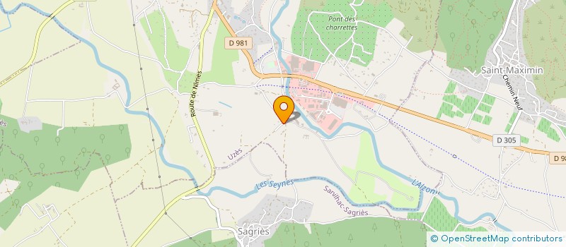 localisation de l'entreprise MADAME CAROLINE SARTENE à ARPAILLARGUES-ET-AUREILLAC