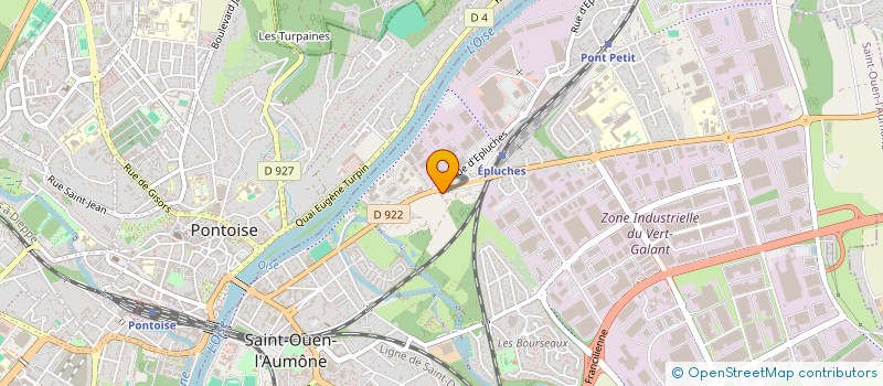 localisation de l'entreprise MADAME CAROLINE SAUS à SAINT-OUEN-L'AUMONE