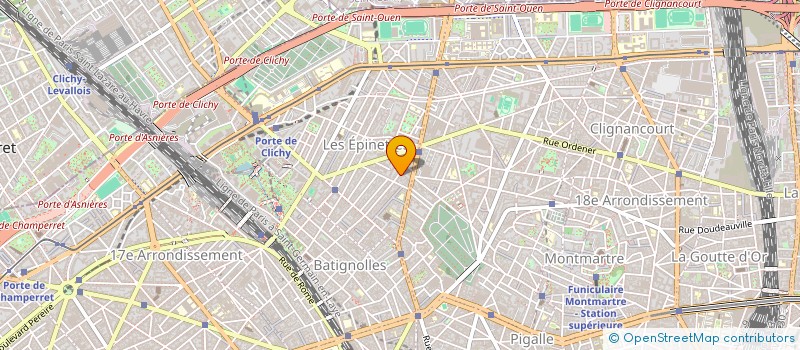 localisation de l'entreprise MADAME CAROLINE SAUVAGE  PARIS