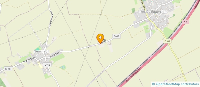 localisation de l'entreprise MADAME CAROLINE SAUVAGE  IZEL-LES-EQUERCHIN