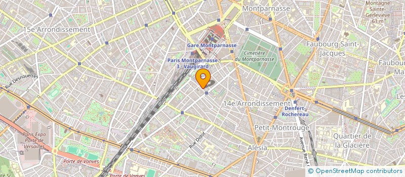 localisation de l'entreprise MADAME CAROLINE SAUVAJOL  PARIS