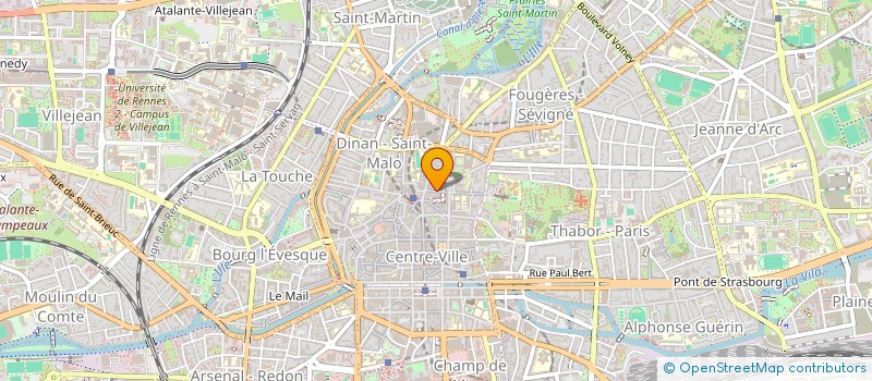 localisation de l'entreprise MADAME CAROLINE SAUVAN  RENNES