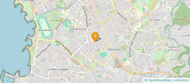 localisation de l'entreprise MADAME CAROLINE SAUVAT à MARSEILLE 8EME