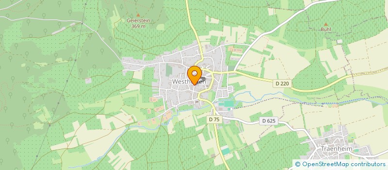 localisation de l'entreprise MADAME CAROLINE SCHEERER  WESTHOFFEN