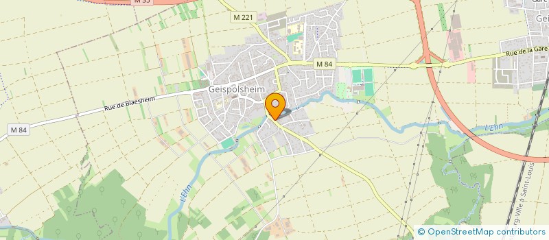 localisation de l'entreprise MADAME CAROLINE SCHLUPP  GEISPOLSHEIM