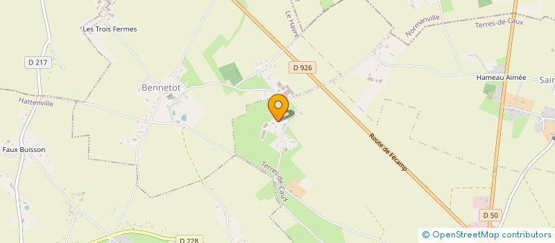 localisation de l'entreprise MADAME CAROLINE SCHMIDT  TERRES-DE-CAUX