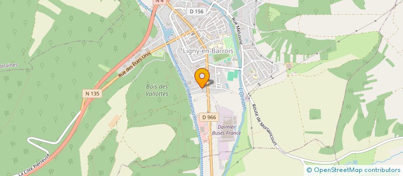 localisation de l'entreprise MADAME CAROLINE SCHROEDER à LIGNY-EN-BARROIS
