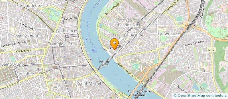 localisation de l'entreprise MADAME CAROLINE SECQ à BORDEAUX