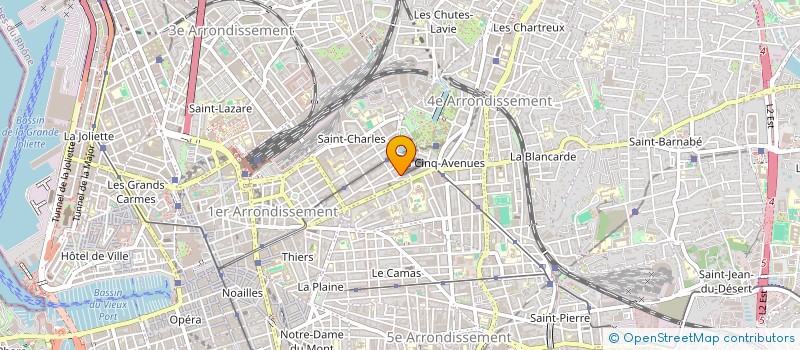 localisation de l'entreprise MADAME CAROLINE SEGUIER à MARSEILLE