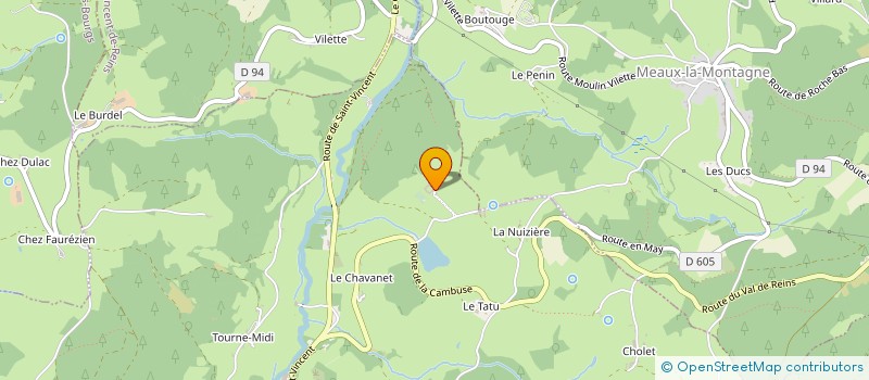 localisation de l'entreprise MADAME CAROLINE SEGUIN  AMPLEPUIS