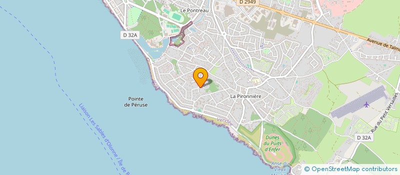 localisation de l'entreprise MADAME CAROLINE SELLIER à LES SABLES D'OLONNE