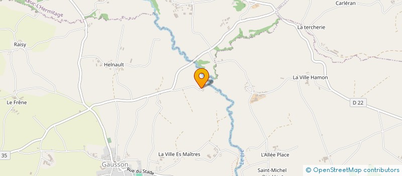 localisation de l'entreprise MADAME CAROLINE SEPULCHRE  GAUSSON