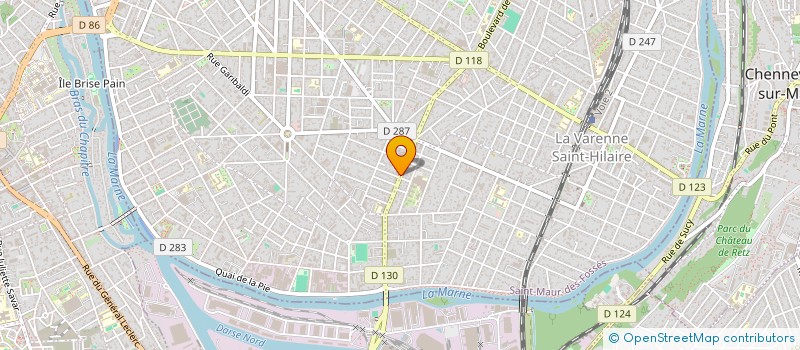 localisation de l'entreprise MADAME CAROLINE SHIRTLIFFE à SAINT-MAUR-DES-FOSSES