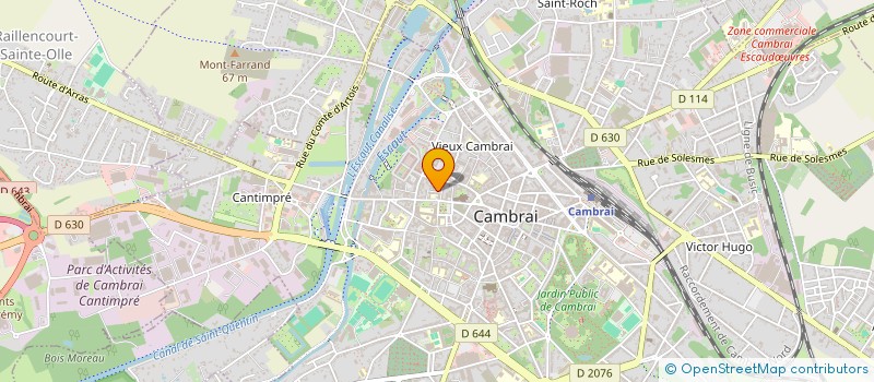 localisation de l'entreprise MADAME CAROLINE SIEGLER à CAMBRAI