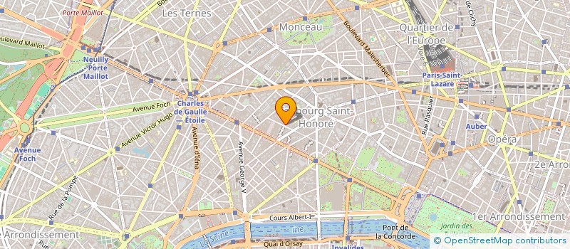 localisation de l'entreprise MADAME CAROLINE SILBERZTEIN  PARIS