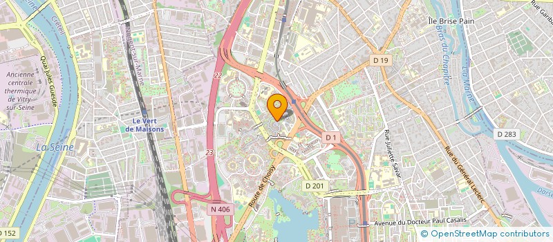 localisation de l'entreprise MADAME CAROLINE SIMON  CRETEIL