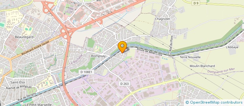 localisation de l'entreprise MADAME CAROLINE SIMONNET  PERIGNY