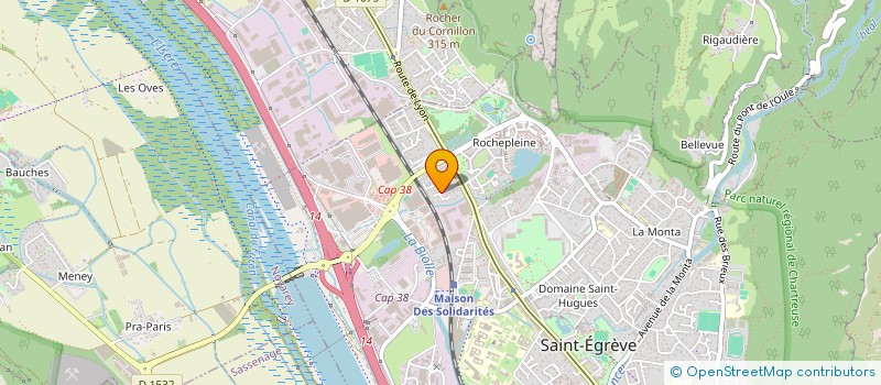 localisation de l'entreprise MADAME CAROLINE SKOPINSKI  SAINT-EGREVE