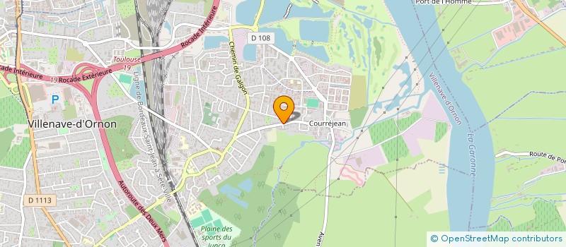 localisation de l'entreprise MADAME CAROLINE SOHM  VILLENAVE-D'ORNON