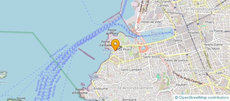 localisation de l'entreprise MADAME CAROLINE SORIANO à MARSEILLE