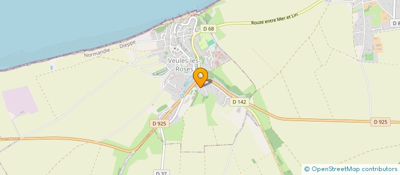 localisation de l'entreprise MADAME CAROLINE SOULEAU  VEULES-LES-ROSES