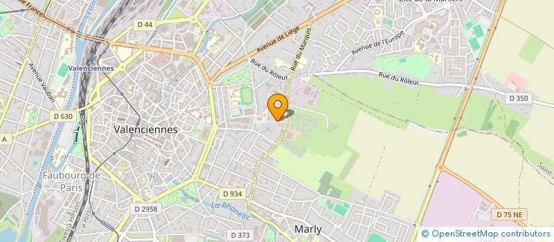 localisation de l'entreprise MADAME CAROLINE SPRIET à VALENCIENNES