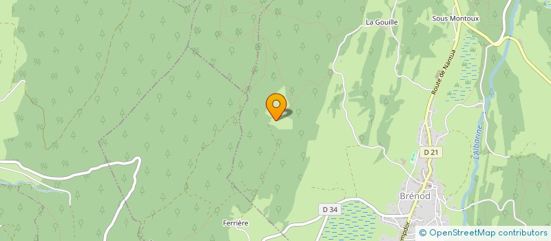 localisation de l'entreprise MADAME CAROLINE STAUDENMEYER  PLATEAU D'HAUTEVILLE