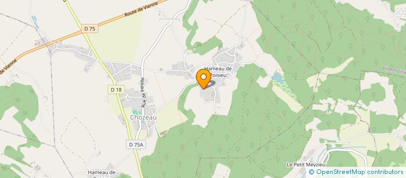 localisation de l'entreprise MADAME CAROLINE-STEPHANIE FOLCHER  CHOZEAU