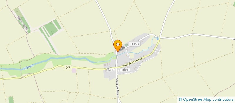 localisation de l'entreprise MADAME CAROLINE STERZL  SAINT-LUPIEN