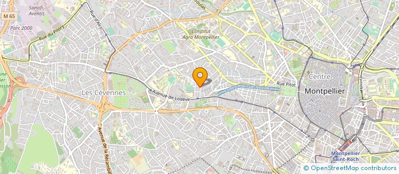 localisation de l'entreprise MADAME CAROLINE STOUQUE à MONTPELLIER