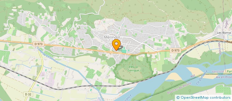 localisation de l'entreprise MADAME CAROLINE STRAUDO  ROGNAC