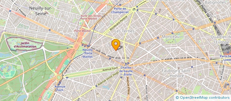 localisation de l'entreprise MADAME CAROLINE STUART  PARIS