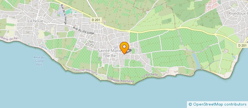 localisation de l'entreprise MADAME CAROLINE SUTTON  SAINTE-MARIE-DE-RE