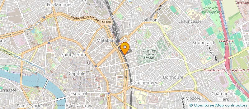 localisation de l'entreprise MADAME CAROLINE SY à TOULOUSE