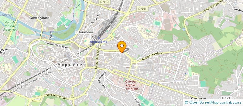 localisation de l'entreprise MADAME CAROLINE TACHE à ANGOULEME