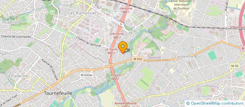 localisation de l'entreprise MADAME CAROLINE TALAR  TOULOUSE