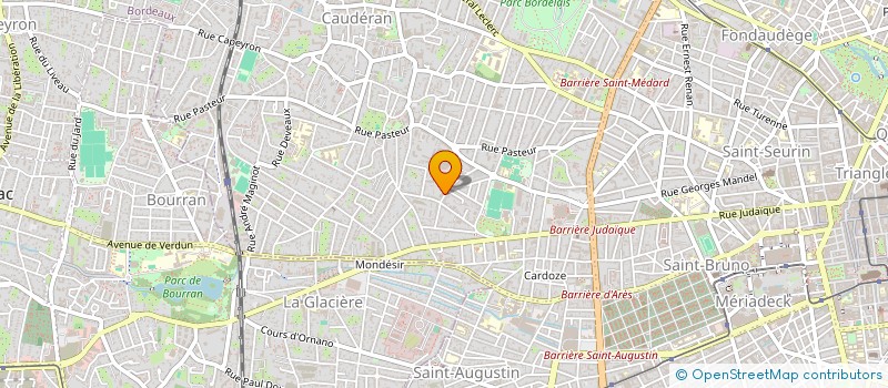 localisation de l'entreprise MADAME CAROLINE TALBERT  BORDEAUX